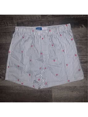 Old Navy Striped Boxer Shorts Mens Medium Print Comfy Classic Sleep Casual Brief